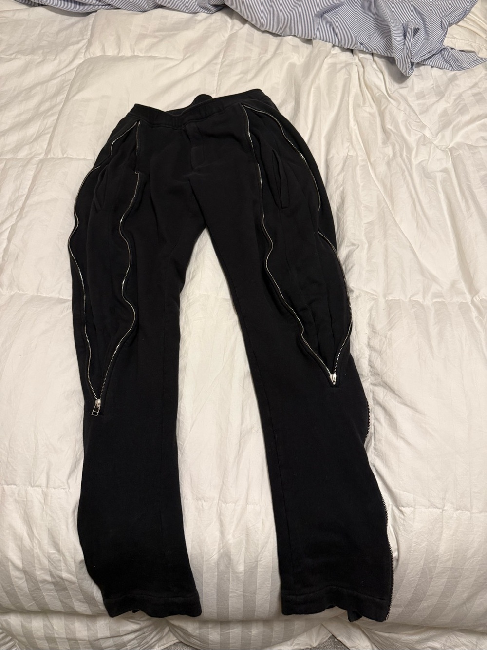 Hood By Air Zipper Sweatpant Unisex 2015 HBA Size M Shayne Oliver Raul Lopez
